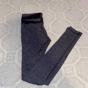 Lululemon Wunder Under herringbone leggings
